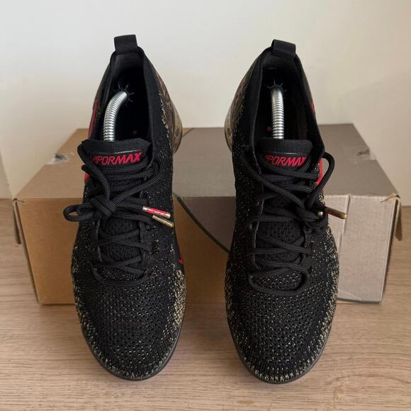 RARE 🔥Nike Air VaporMax Flyknit 2 Cheetah Women Sneakers - SZ 7.5 - Picture 10 of 11